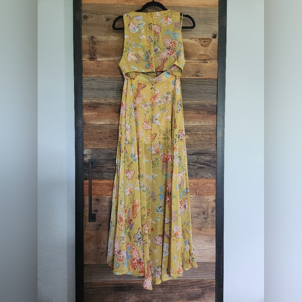 NWT My Beachy Side Begonia Cut-Out Dress Size Medium - Picture 9 of 11